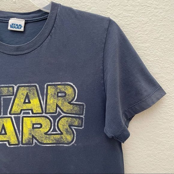 On the Verge of Vintage Star Wars Faded Tee with Natural Distressing Sm … - Picture 4 of 11